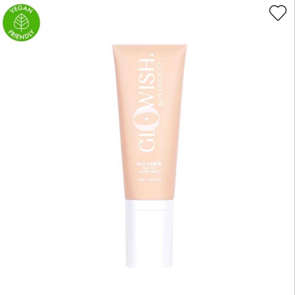 Glowish by Huda Beauty Multidew Skin Tint Light Medium New in Box